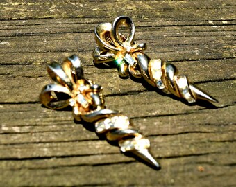 Vintage Coro Earrings Baguette Jewelry High Fashion Jewelry Costume Jewelry