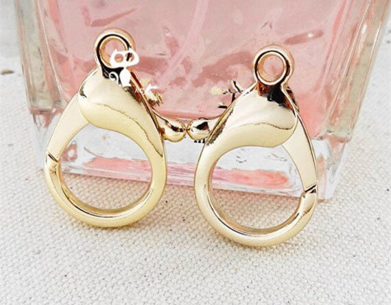 6pcs 35x21mm Bag Clasps Claw Lobster Purse Clasp Chain Snap