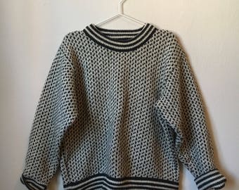 Vintage 1980's L.L. Bean Wool Sweater