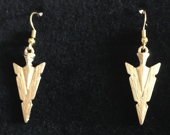 Arrowhead earrings