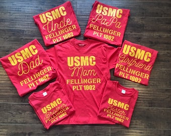 marines family day shirts