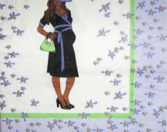 Pregnant woman #DI012 NAPKIN