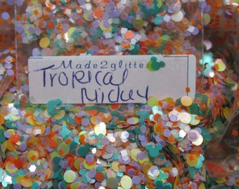 Nail art glitter mixes