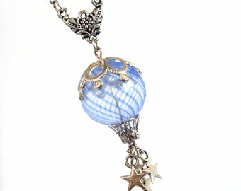 Starlight Flight - Hot Air Balloon Necklace Jewelry Jewellery