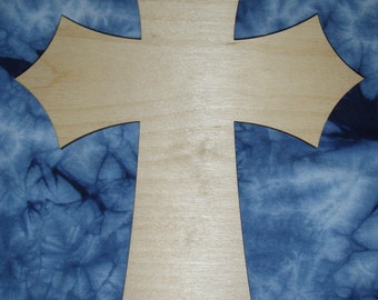 Wood Cross Unfinished Wooden crosses Unfinished 8 x 11 inch part 038