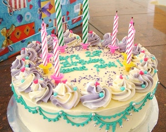 BODY LOTION ~ Birthday Cake Body Lotion Silk Shea Butter Lotion 6 oz Bottle