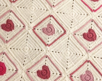 Joy In My Heart Blanket Crochet Pattern