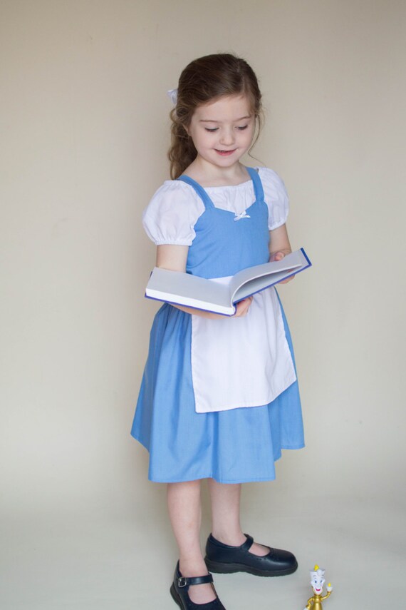 belle blue dress kids