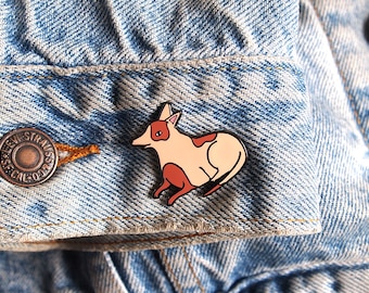 Puppy Enamel Pin - Dog pin - Enamel pin - Enamel dog pin - I like cats - Dog lapel pin - Dog jewellery - Dog gifts - Dogs - hard enamel