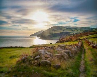 Ireland Photography, Irish Sunset, The Emerald Isle, Irish Green, Ireland Photo, Beautiful Irish Coastline
