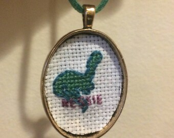 Loch Ness Monster cryptid pendant