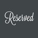 Reserved