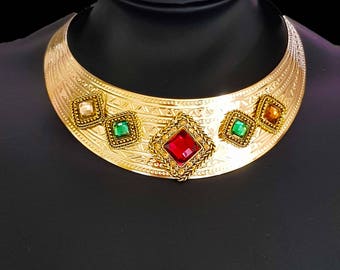 Choker of Byzantine style necklace