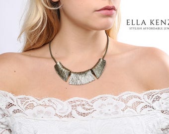 Collar Necklace, Statement Necklace, Bib Necklace