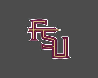Florida State University - FSU Letters - Decals/Stickers