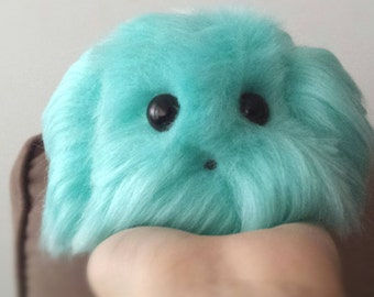 Bird Blue Stuffed Animal Soft Toy Handmade Plush