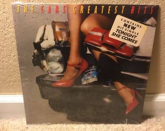 Sealed The Cars Greatest Hits LP Vinyl Record With Hype Sticker