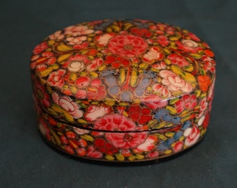 Chinese Paper mache Box - Kashmir Box