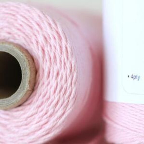 Blossom Solid Light Pink Twine 240 yards / 219 m. 1 Full