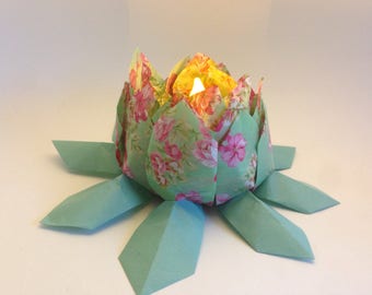 Origami Lotus Flower night light