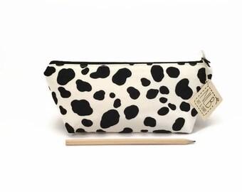 Pencil case, Cute school supply, Dalmatian, Pencil pouch, Pencil case for kids, Pencil pouch cute, Student gift, Cute desk accessory
