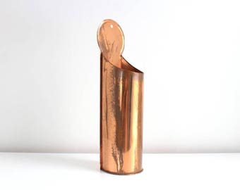 Copper Match Holder, Copper Matchstick Holder, Long Match Holder, Copper Long Match Holder, Long Matchstick Holder, Match Holder, Vintage