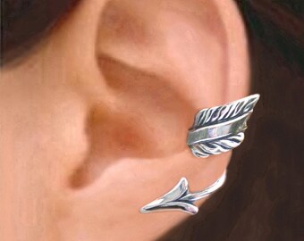 Arrow ear cuffs Sterling Silver ear cuff earrings Arrow jewelry Non pierced Arrow earrings Archery jewelry ear clip jewelry handmade C204203