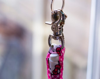Balm Buckle! Lip Balm Holder - Chapstick Holder - HELLO KITTY