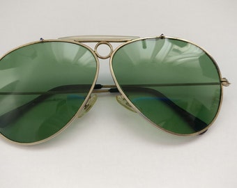 Genuine vintage Shooter Aviator Sunglasses from 80's