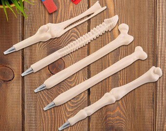 Novelty Bone Pens, Doctors Pens, Nurses Pens, Medical Pens, Funny Pens, Doctor Gifts, Medical Pens, Stationery, Bone Shaped Pens, Bone Pens