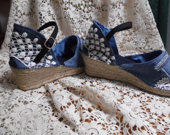 Custom heel sneakers, size 35 to 44