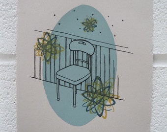 Pocket Universe: 4 Color Screenprint