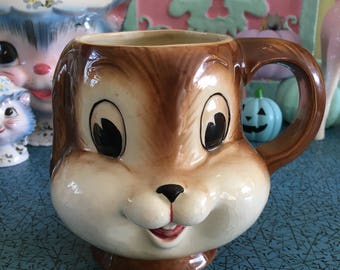 Vintage Merry Rabbit W.Goebel Productions Mug 1964