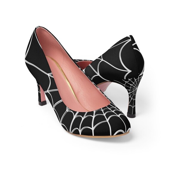 spider web high heels