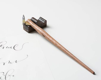 Oblique Pen, Calligraphy tool, Calligraphy Holder, Wooden pen holder, Nib holder, Calligraphy gift, Oblique Pen Holder, Calligraphy pen