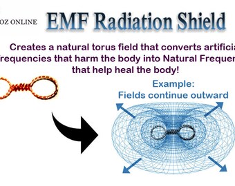 Keshe Anti EMF Radiation Shield, EMF Protection Cell Phone Smartphone Tablet