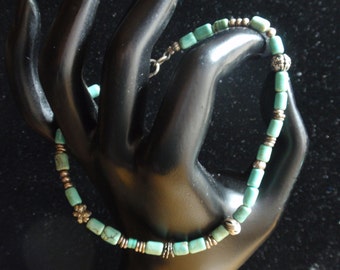 Desert Heart Turquoise 9" Anklet