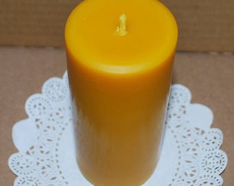 100% Pure Beeswax candles - beeswax Pillar Candles - Pure Beeswax - Handmade candle - premium quality