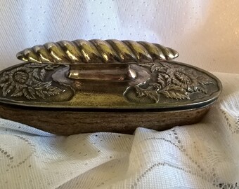 Gorgeous Antique Sterling Silver M & B Nail Buffer
