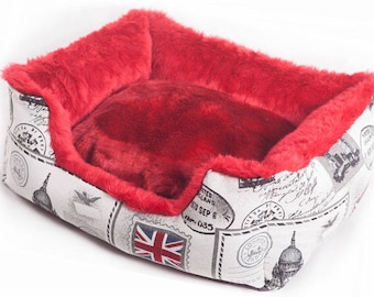 Dog Baskets/Bed "We love London" M