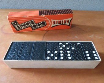Altes DOMINO Spiel Made in W.Germany komplett Motiv drei Affen
