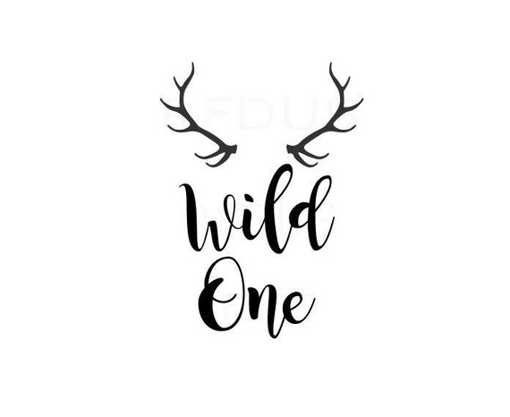 Download Wild One SVG FILE Baby boy svg cricut and cameo cutting