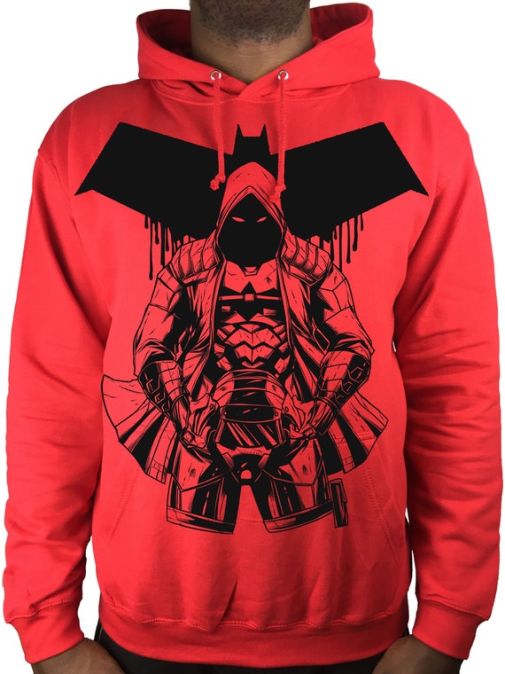 Red Hood hoodie DC Comic sweat best batman red hood top