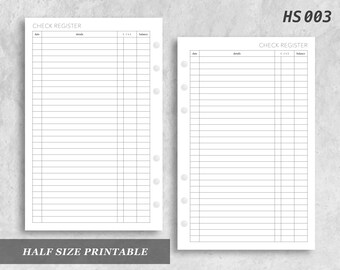 half size printable monthly bill tracker bills finance