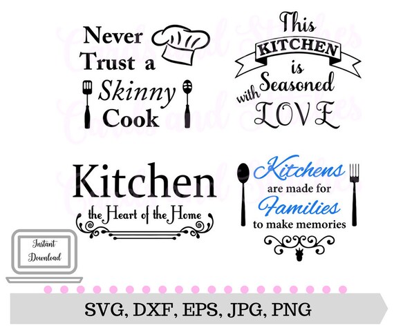 Download Kitchen SVG Kitchen Sayings SVG Kitchen Decor Digital