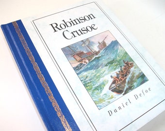 Hollow Book Safe Robinson Crusoe Secret Stash Compartment Storage Box Container