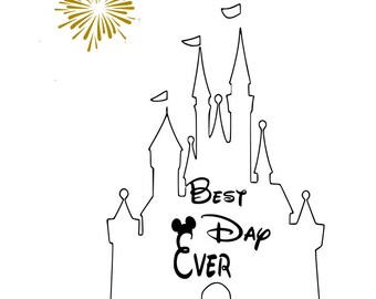 Free Free 104 Cinderella Castle With Fireworks Svg SVG PNG EPS DXF File