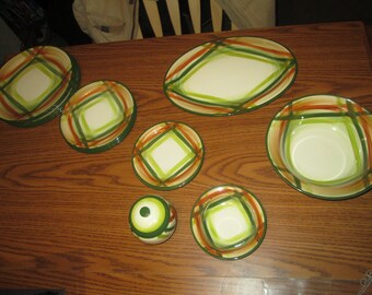 Vintage Vernonware Metlox Tam O' Shanter Mid Century