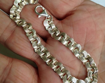 Sterling Silver Link Bracelet