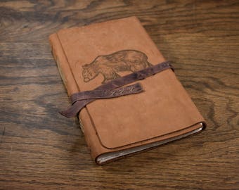 The Wanderer Leather Journal - Bear